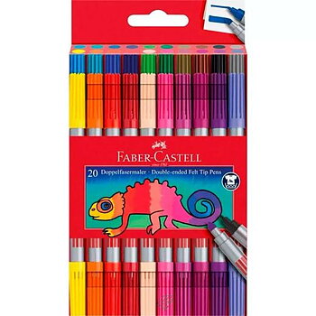 Tuschpennor Faber-Castell Fall Multicolour (5 antal)