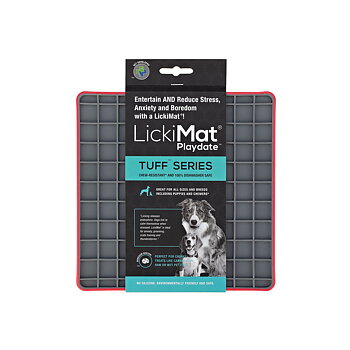 Hundmatare Lickimat polypropen TPR Röd