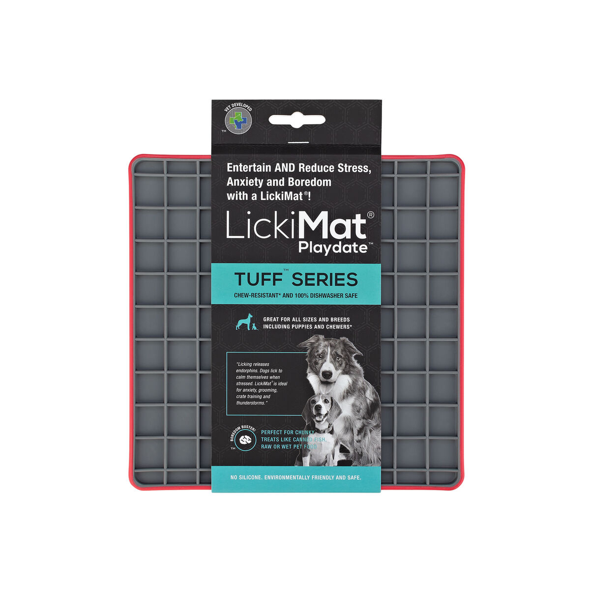 Hundmatare Lickimat polypropen TPR Röd - 4