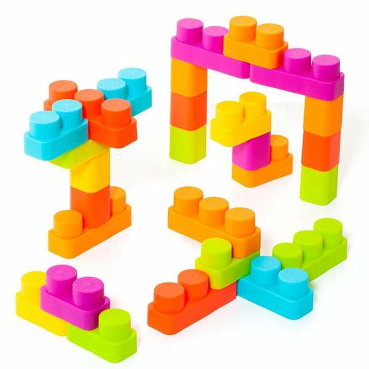 Byggsats Moltó Blocks & Puzzles 15 Delar - 7