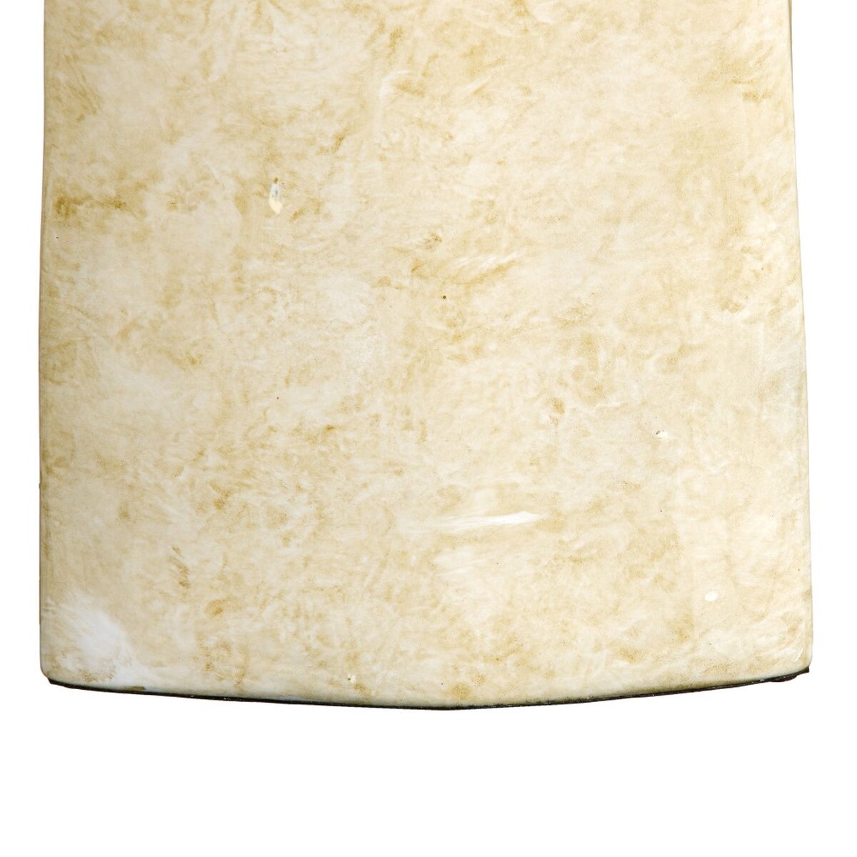 Vas 24 x 13 x 64 cm Glas Gyllene Metall Vit - 8