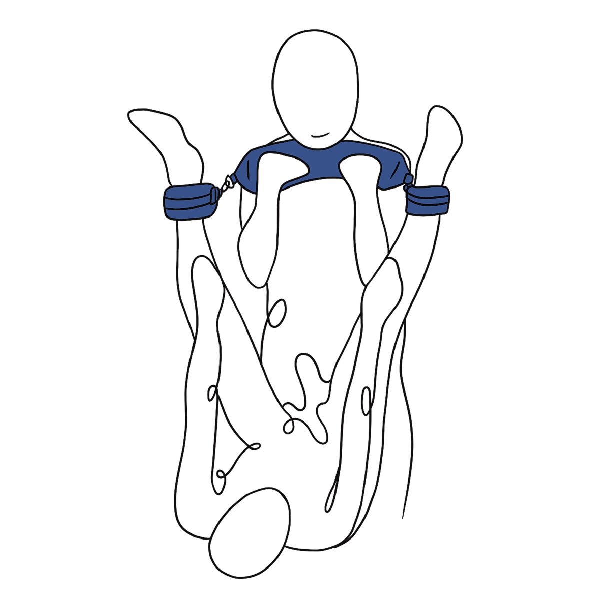 Justerbara Bondagerep Kit Sportsheets Pivot - 5
