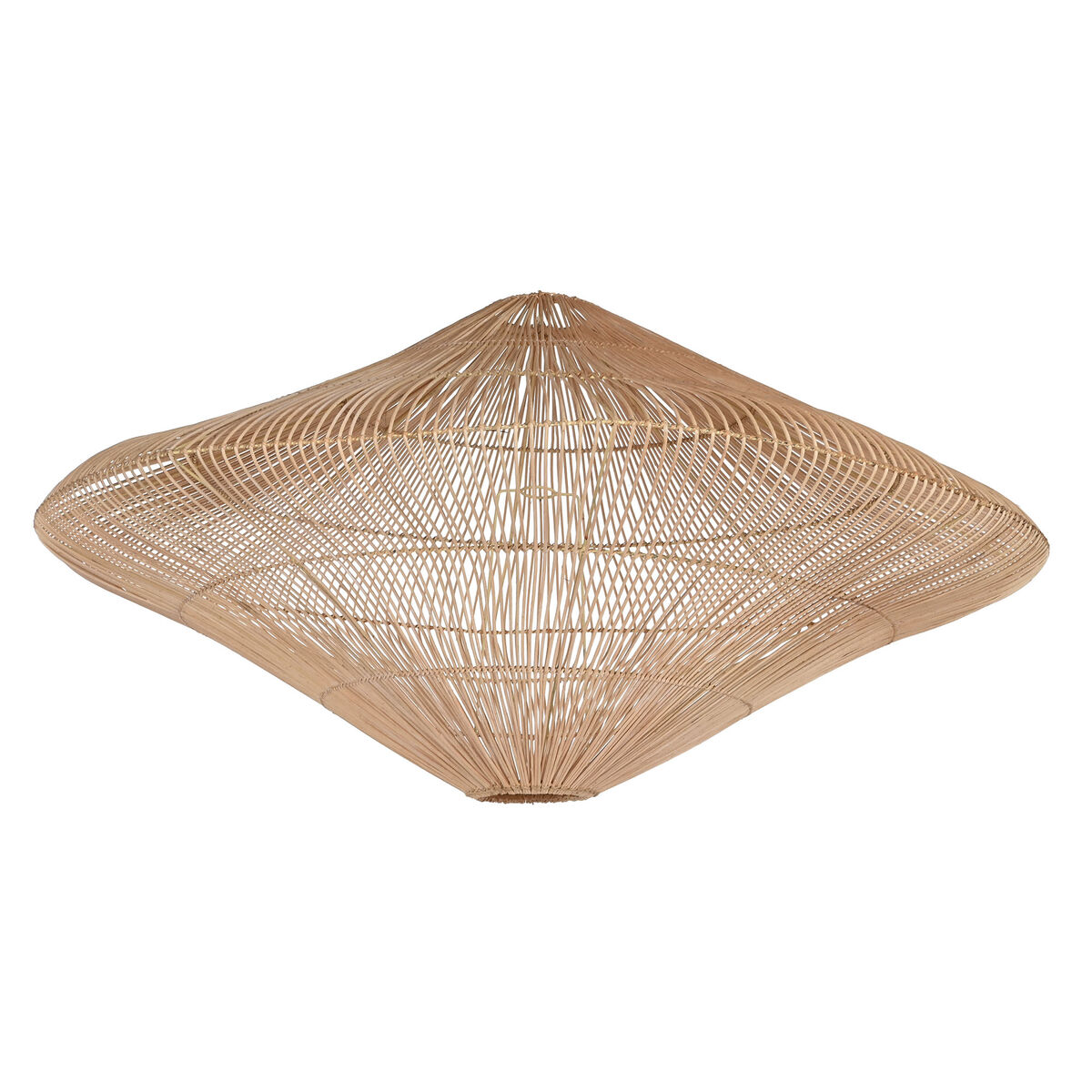 Lampskärm Home ESPRIT Naturell Bambu 120 x 120 x 60 cm