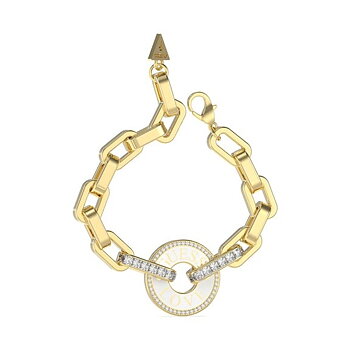 Nyckelkedja Guess JUBB04076JWYGWHL Gyllene