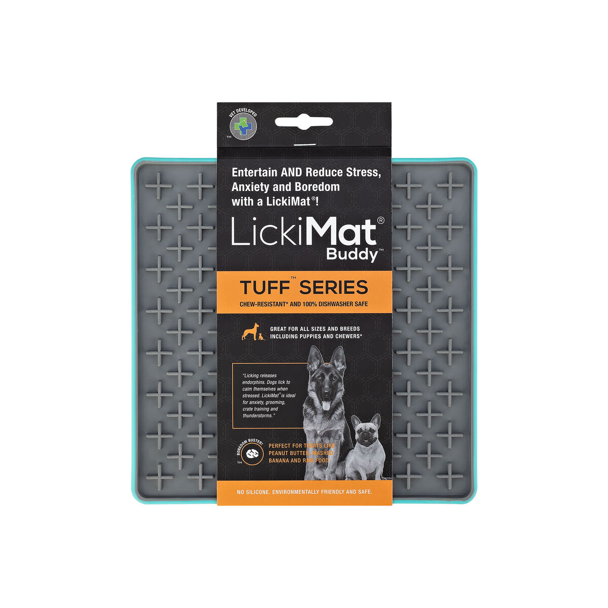Hundmatare Lickimat Turkos polypropen TPR - 10