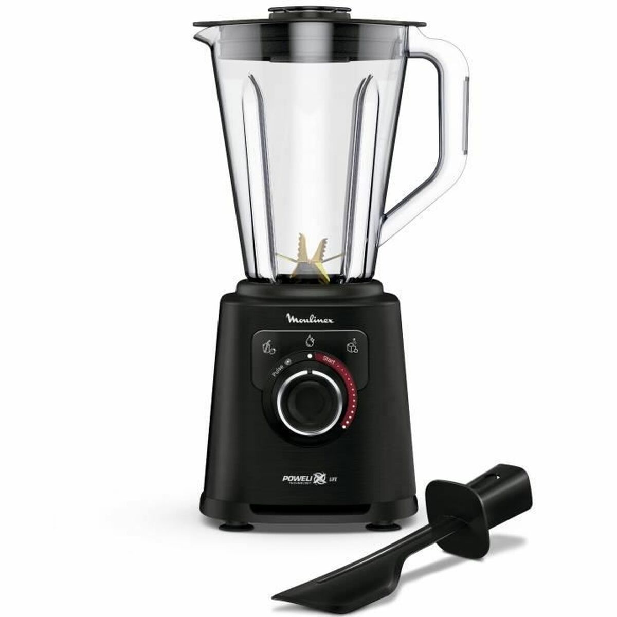 Glasmixer Moulinex LM88A810 Svart 1200 W 1,5 L 2 L - 4