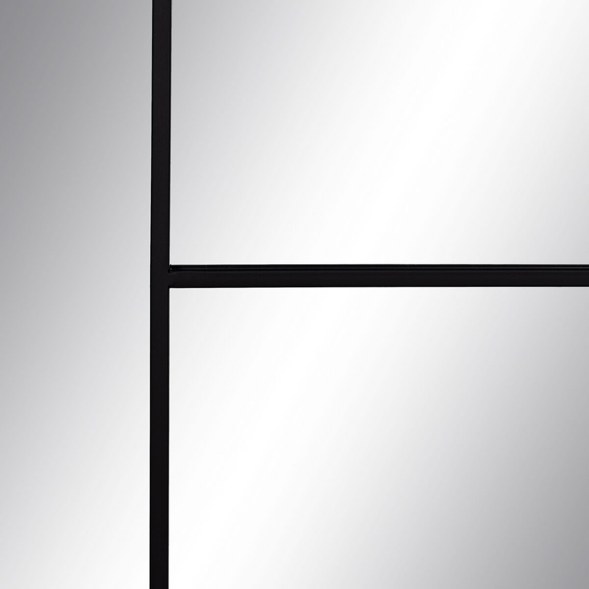Väggspegel Svart Vertikalt 90 x 2 x 180 cm - 5