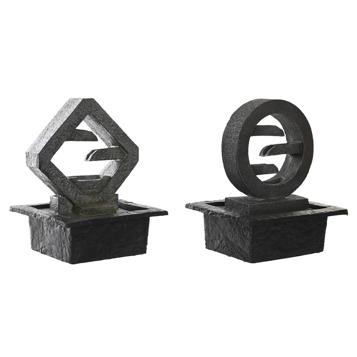 Szök?kút DKD Home Decor 21 x 19 x 26 cm Harts Modern (2 antal)