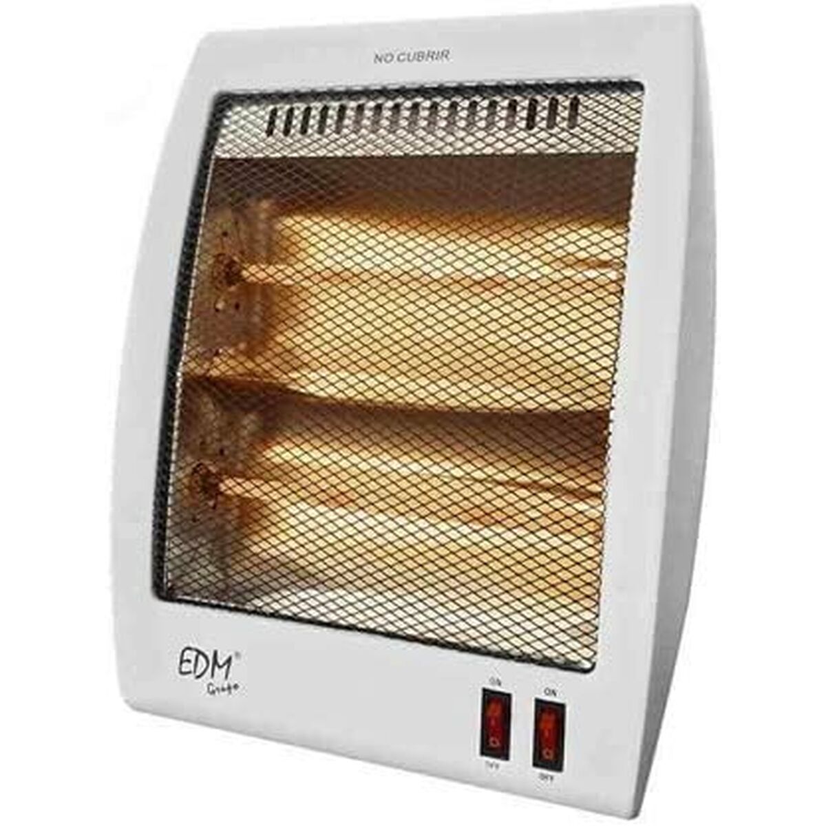 Kvartsvärmare EDM 07109 07109 Vit 1000 W - 4