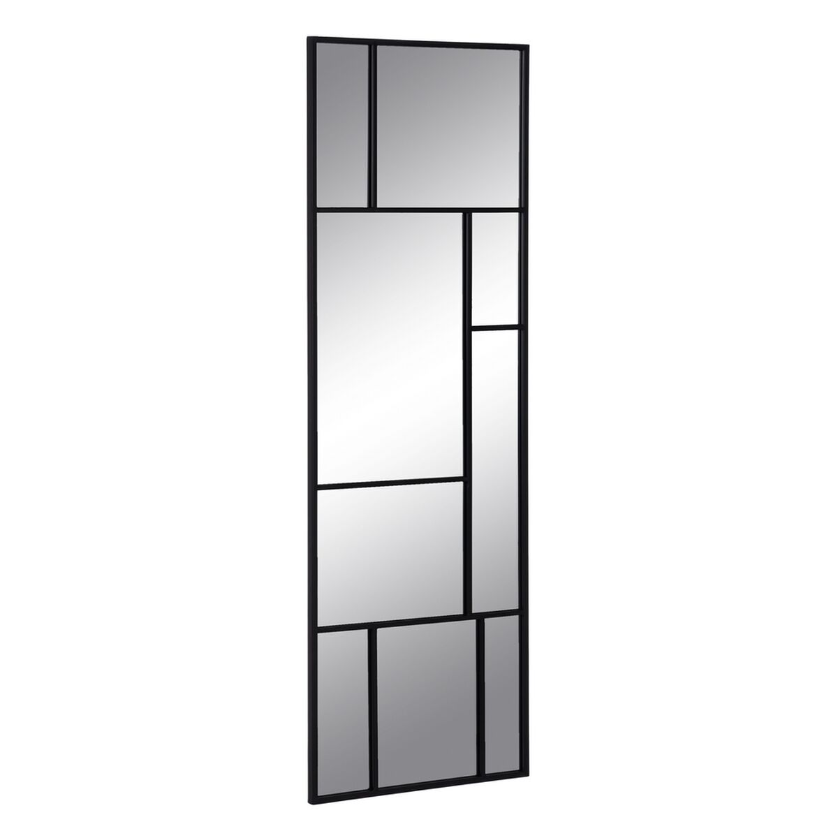 Väggspegel Svart Vertikalt 50 x 2 x 150 cm - 2