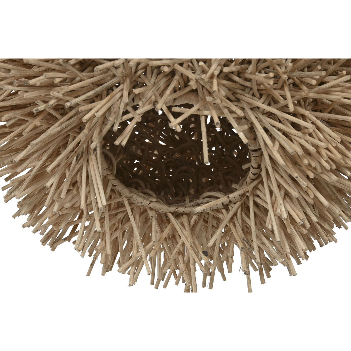 Lampskärm Home ESPRIT Naturell Bambu 66 x 66 x 52 cm - 2