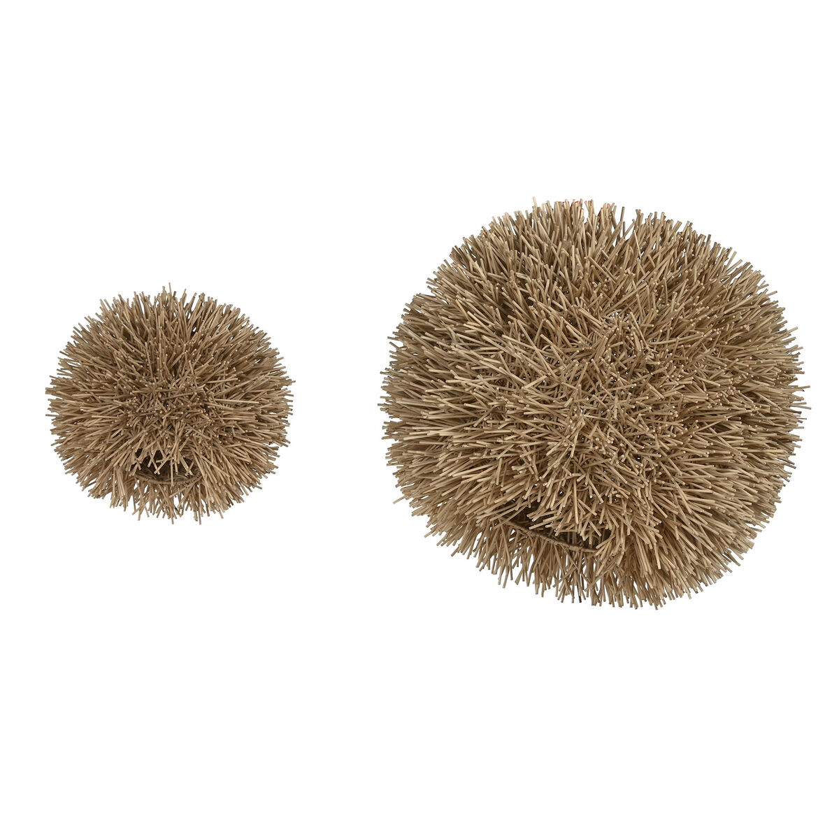Lampskärm Home ESPRIT Naturell Bambu 66 x 66 x 52 cm