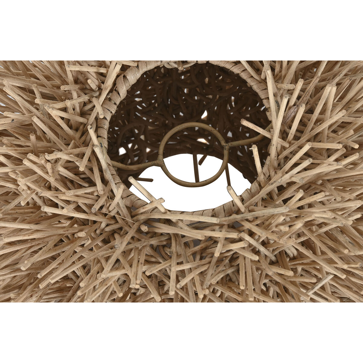 Lampskärm Home ESPRIT Naturell Bambu 66 x 66 x 52 cm - 3