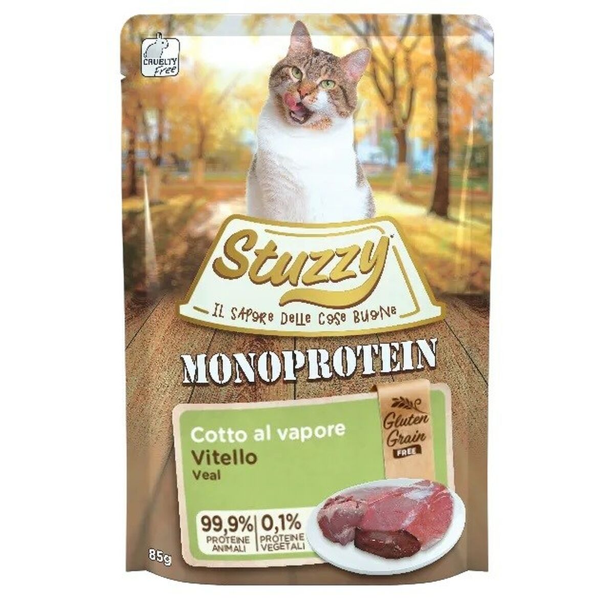 Kattmat Agras Pet Foods STUZZY Monoprotein Veal 85 g