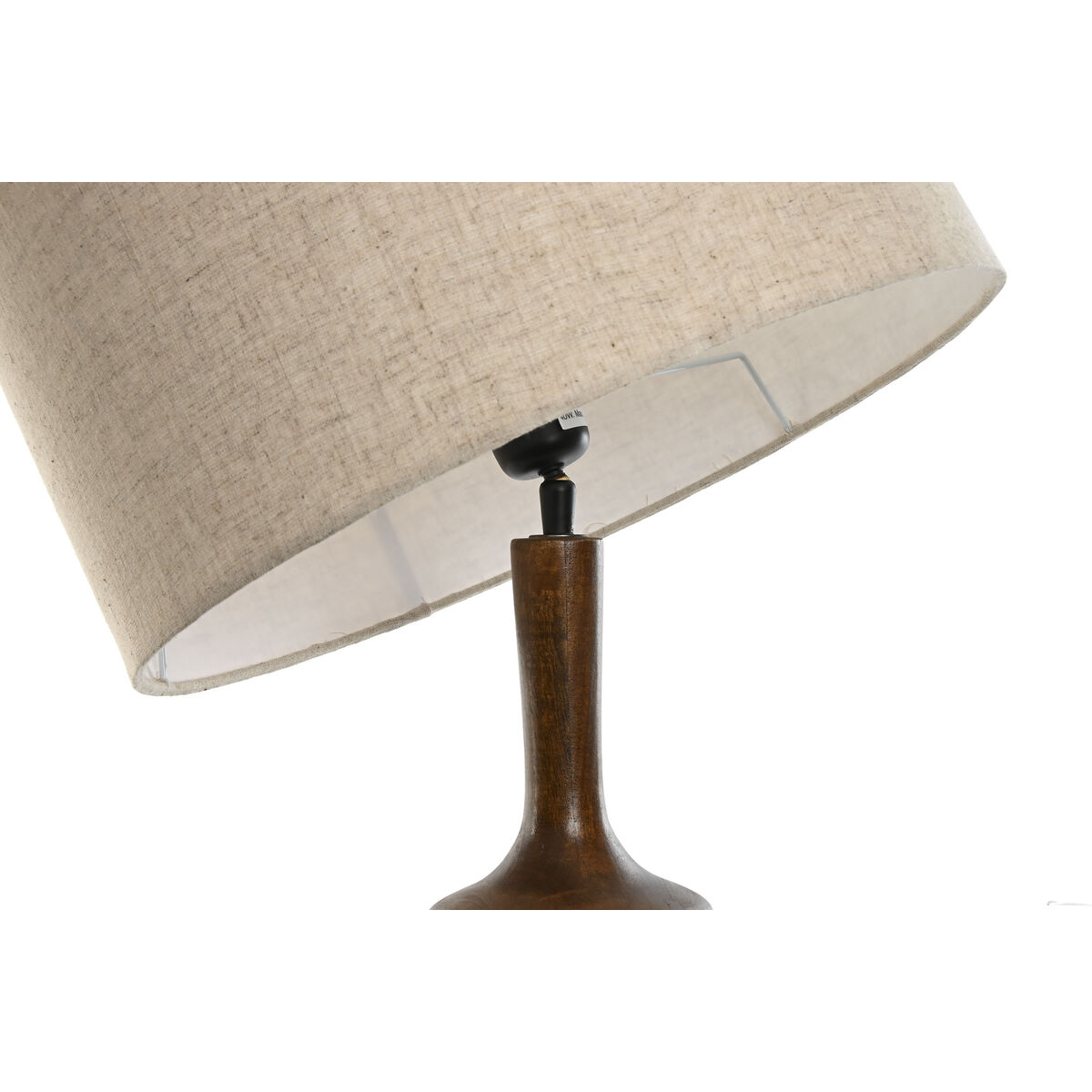 Bordslampa Home ESPRIT Brun Beige Mangoträ 50 W 220 V 40 x 40 x 70 cm 40 X 40 X 68 CM - 2