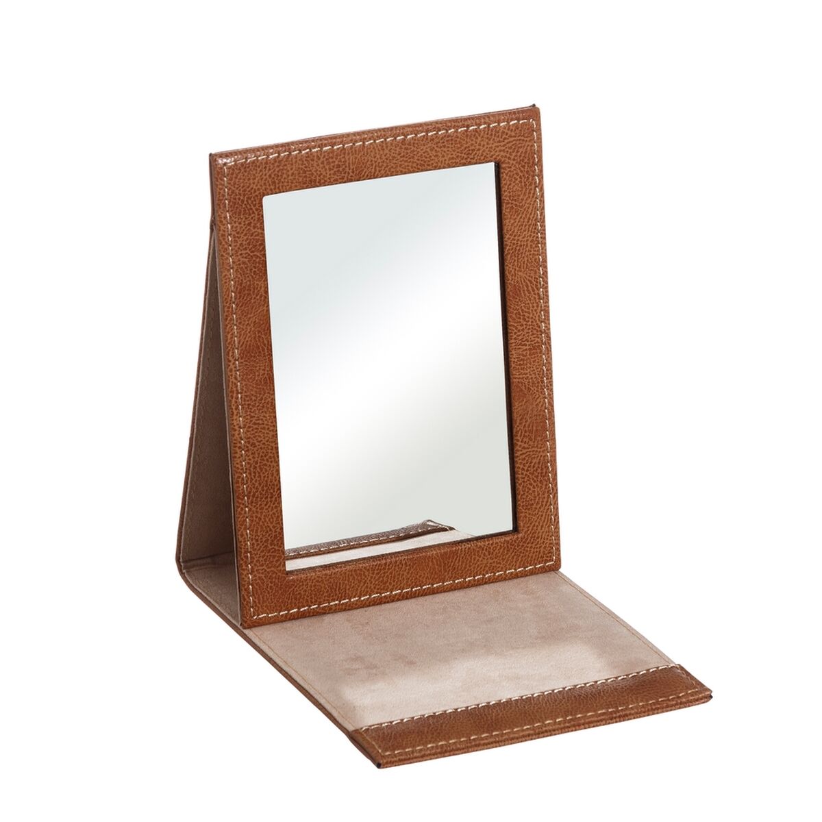 Spegel med monteringsfäste Glas Papp 16 X 1,8 X 22 CM - 2