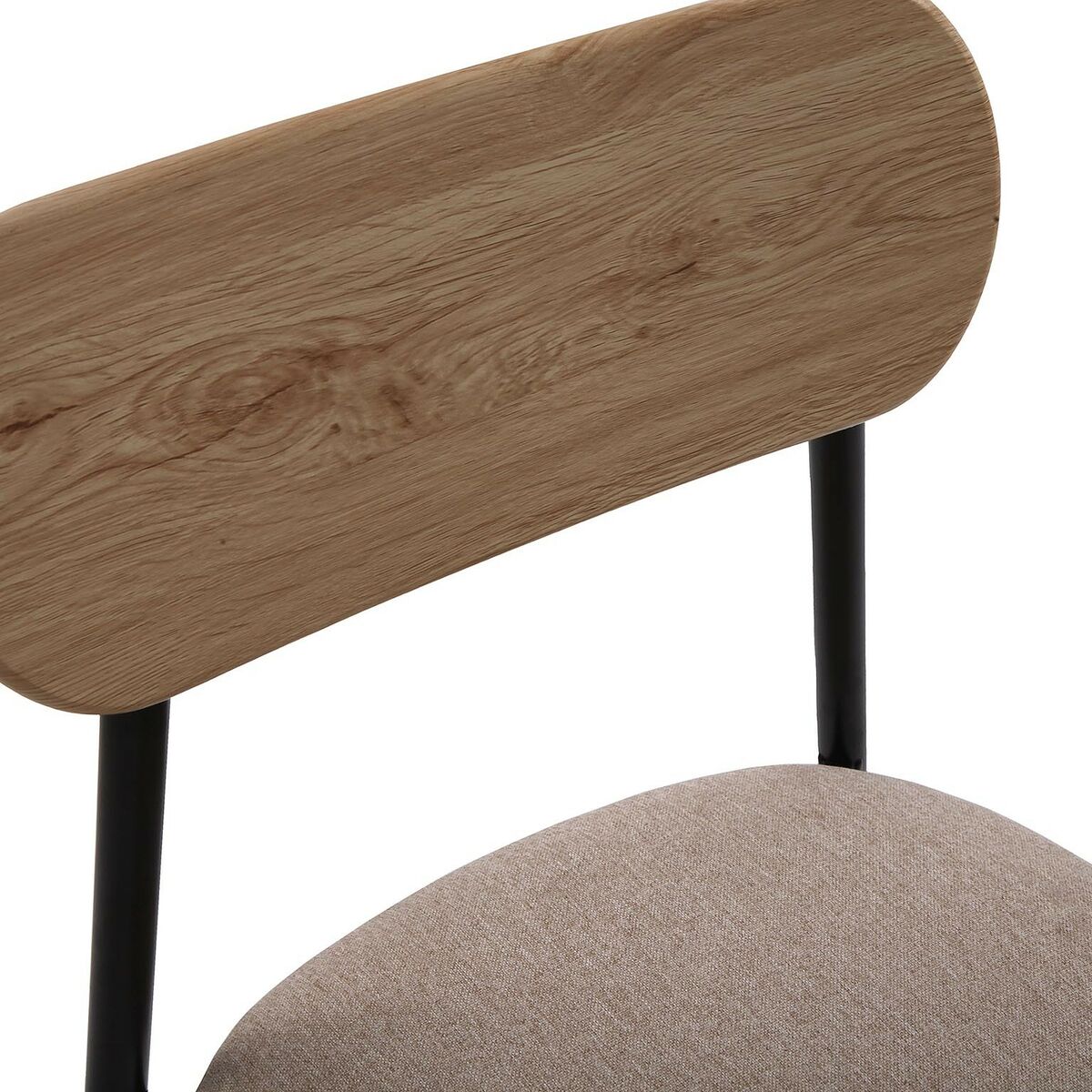 Bordsgrupp med 4 stolar Versa PVC Metall Trä MDF 70 x 75 x 110 cm - 5
