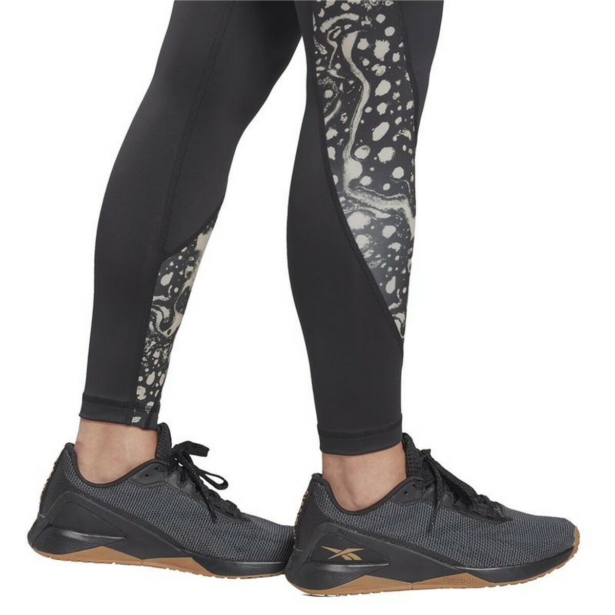 Sport-leggings, Dam Reebok Svart - 6