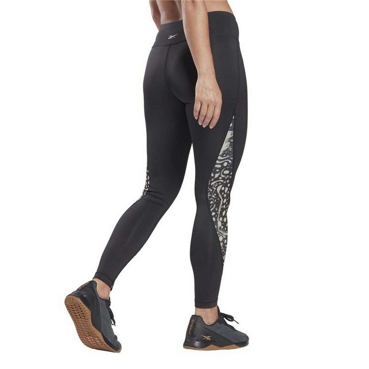 Sport-leggings, Dam Reebok Svart - 3