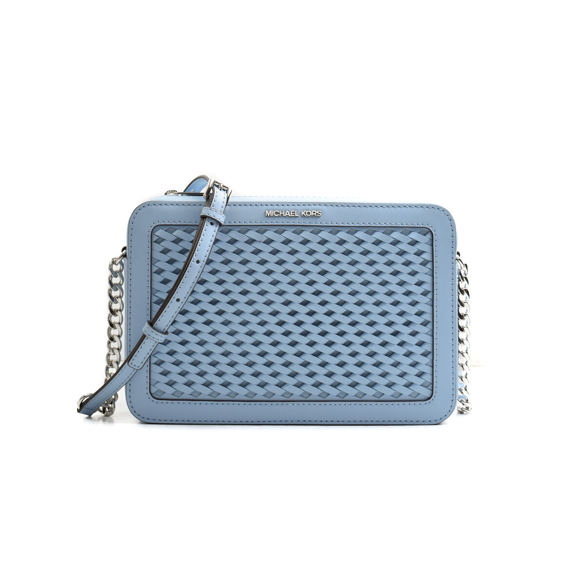 Axelväska Michael Kors 35T5STTC3Y-LT-SKY Blå 24 x 16 x 5 cm