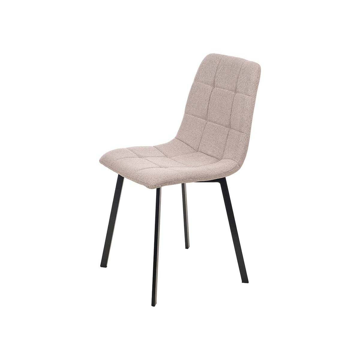 Stol Brun Tyg 45 x 89 x 53 cm Elegant (4 antal) - 2