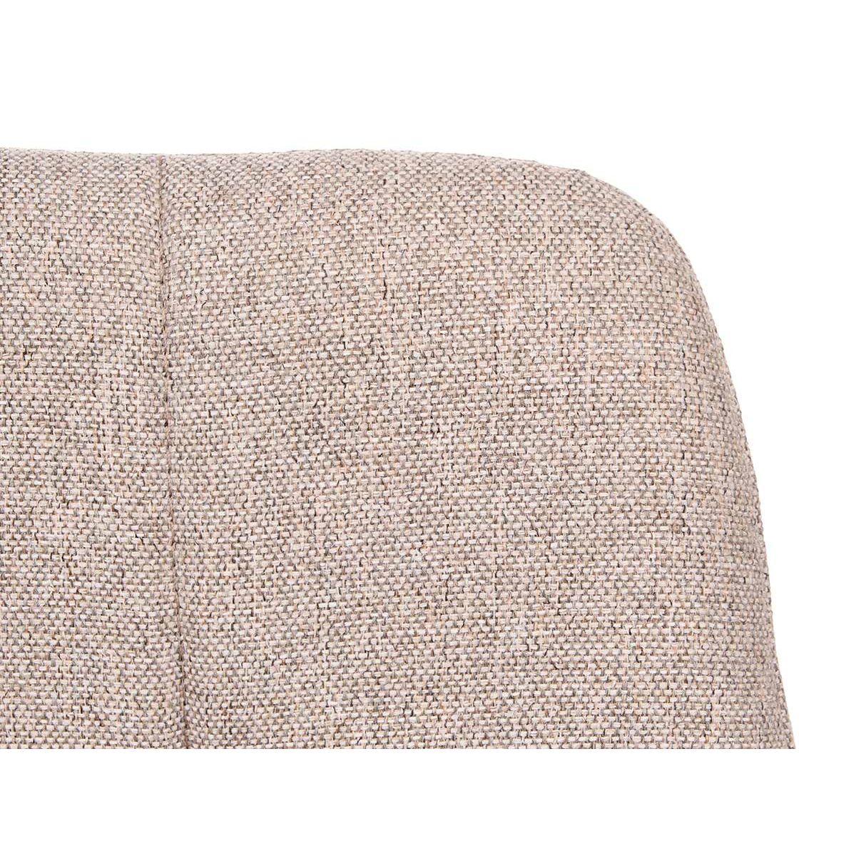 Stol Brun Tyg 45 x 89 x 53 cm Elegant (4 antal) - 5