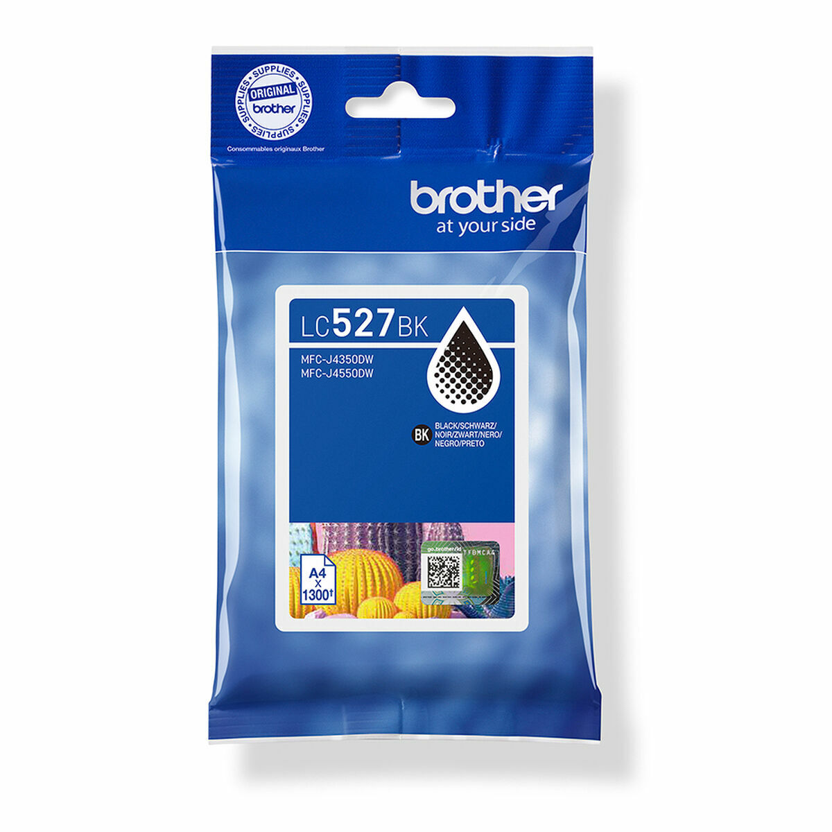 Original Bläckpatron Brother LC527BK Svart Multicolour