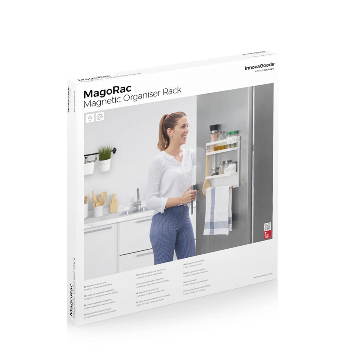 Magnetisk förvaringshylla MagoRac InnovaGoods - 18