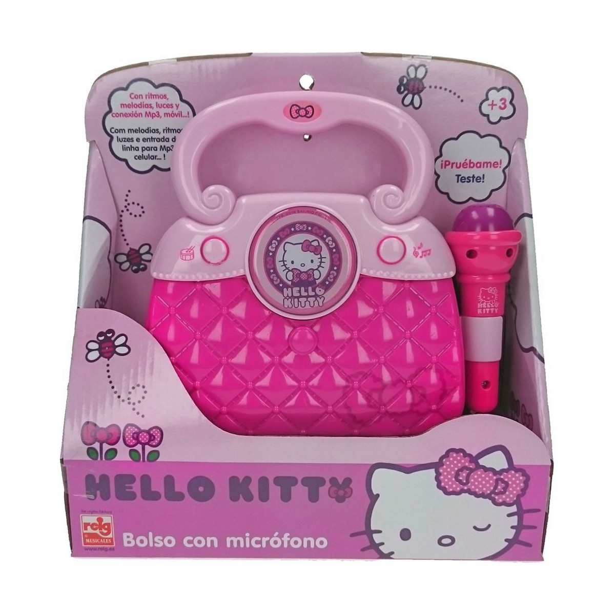 Karaoke Hello Kitty Väska Rosa - 16