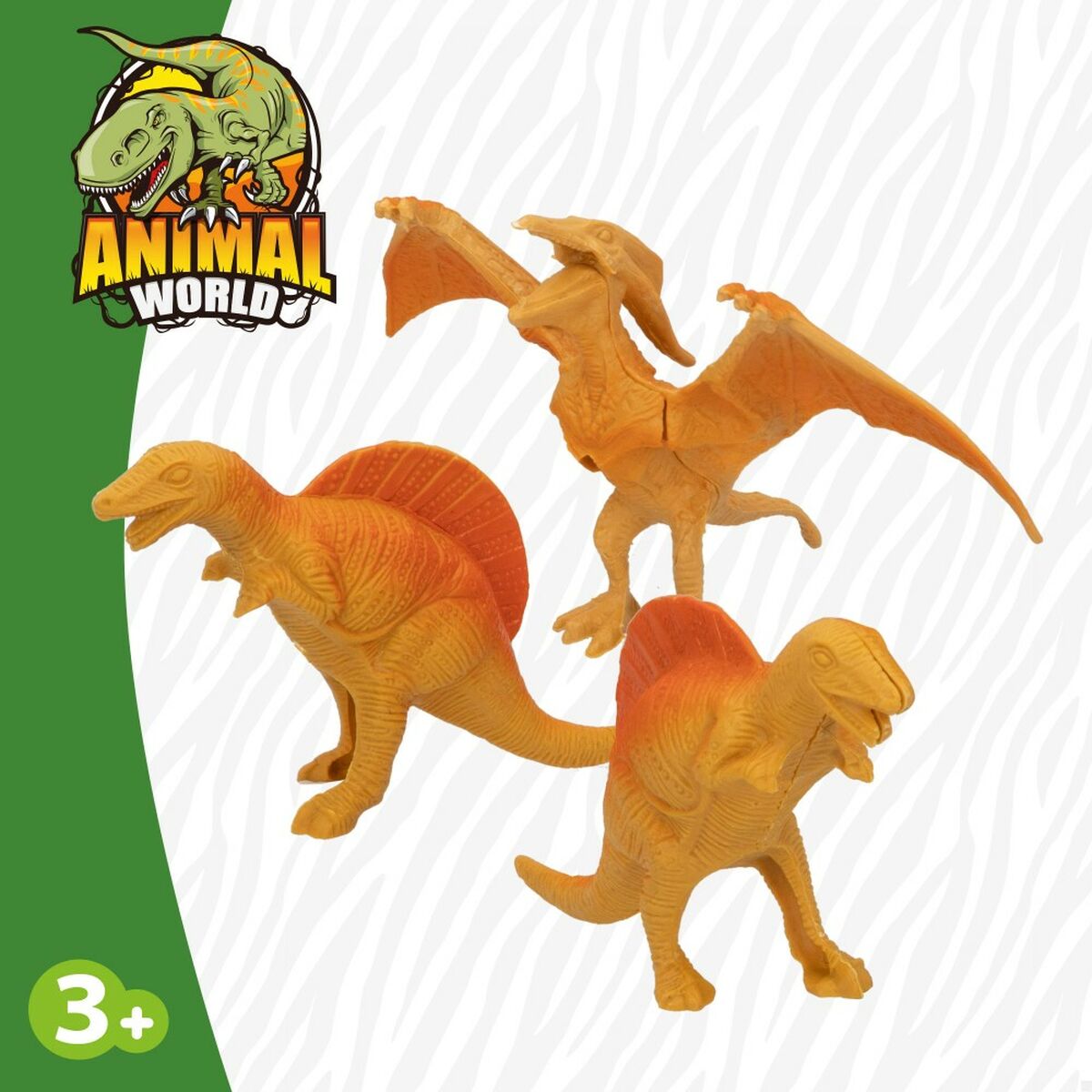 Set med dinosaurier Colorbaby 4 Delar 6 antal 23 x 16,5 x 8 cm Dinosaurier - 5