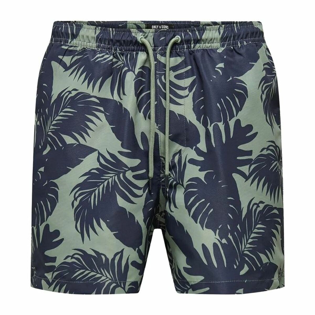Baddräkt Herr Only & Sons Onsted Life Flower 2 Grön