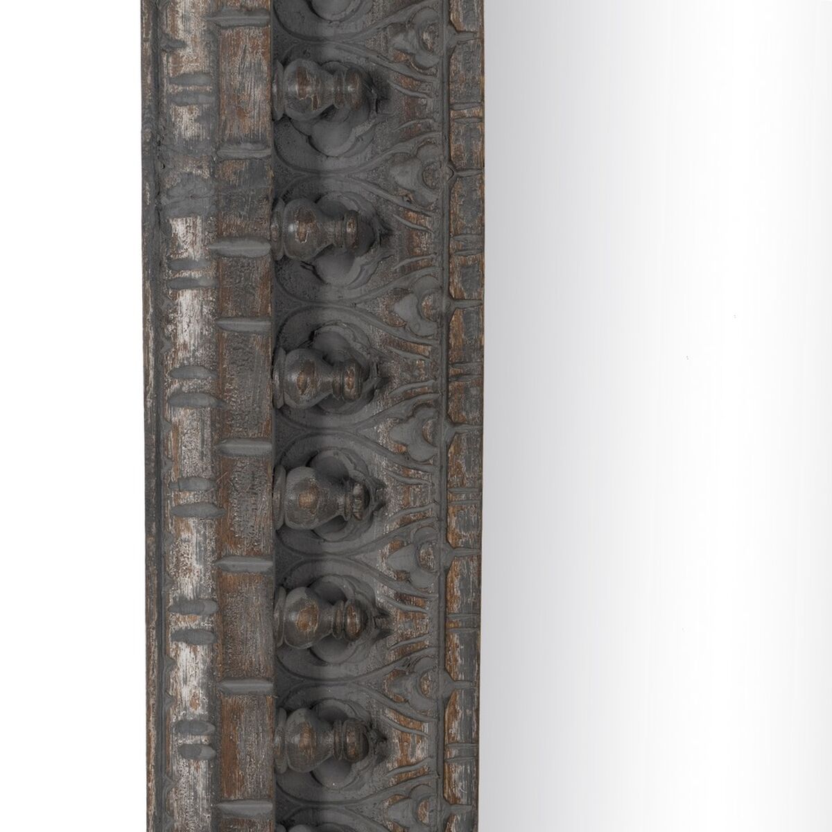 Väggspegel Mörkbrun Vertikalt 84 x 4,5 x 169 cm - 5
