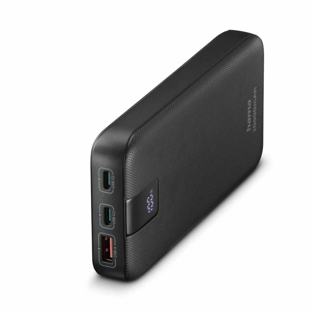 Laptopbatteri Hama 00201719 Antracitgrå 20000 mAh - 3