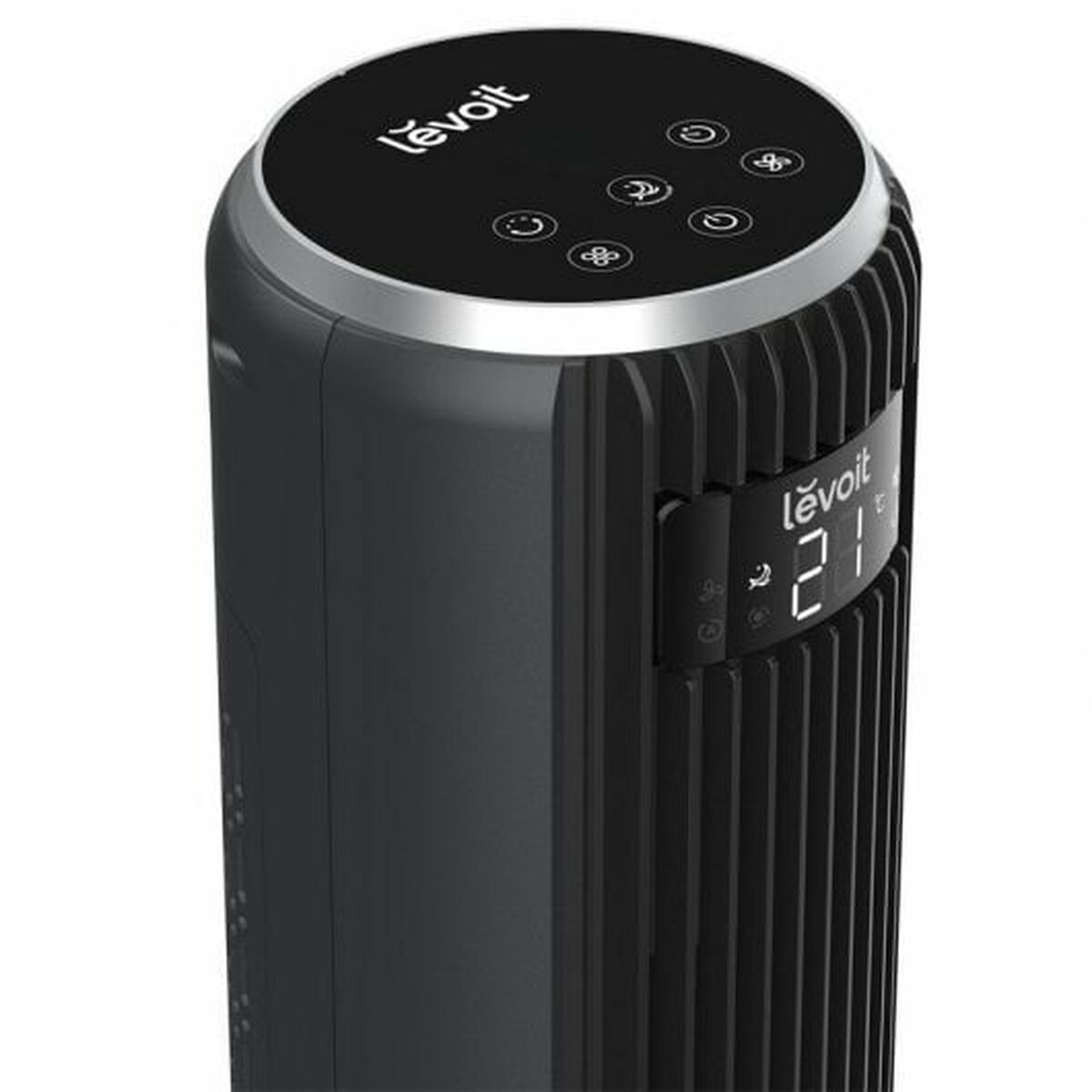 Tornfläkt med fjärrkontroll Levoit TempSense 36 Pro 39 W Svart - 7