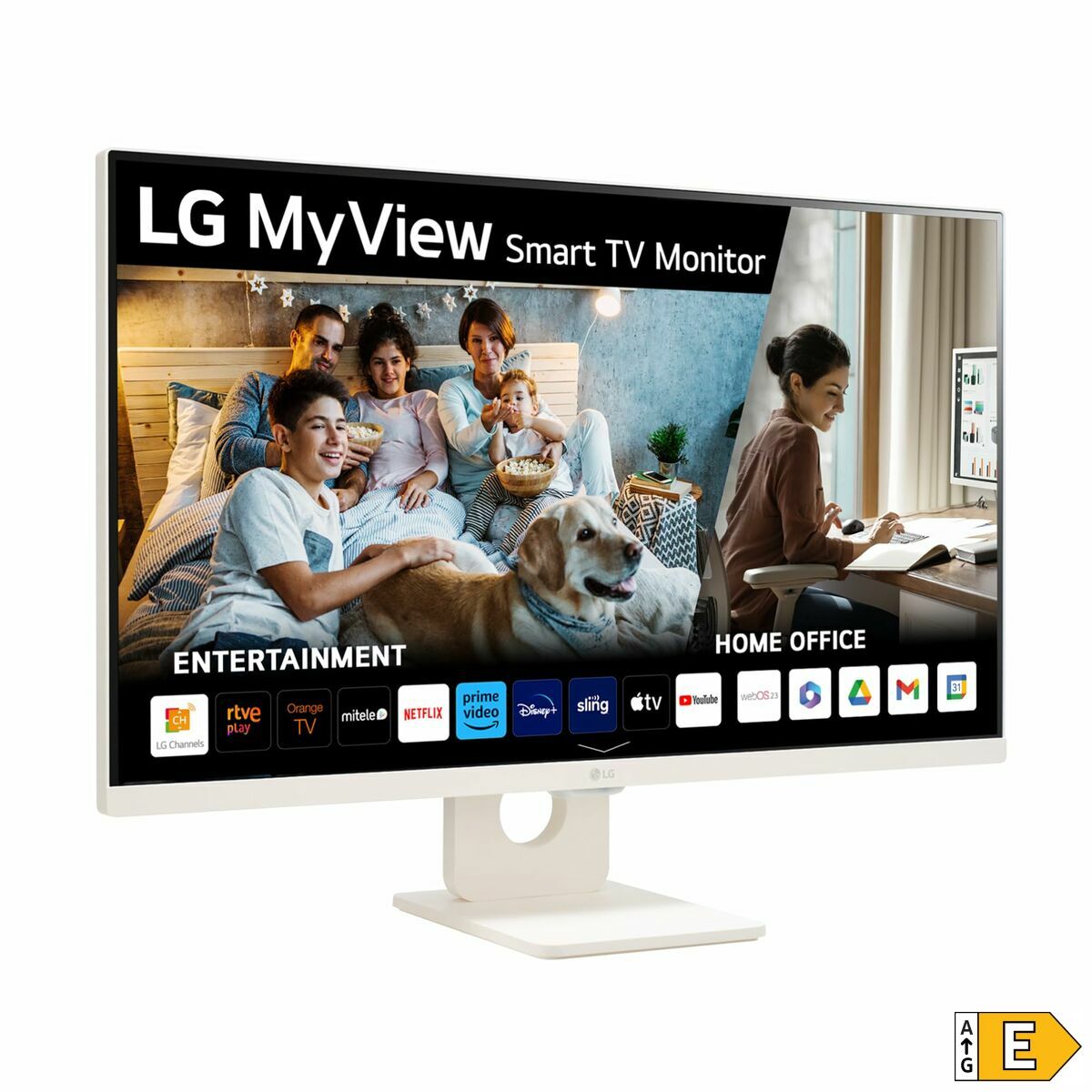 Smart TV LG 27SR50F-W 27" Full HD LED IPS HDR10 Flicker free - 2