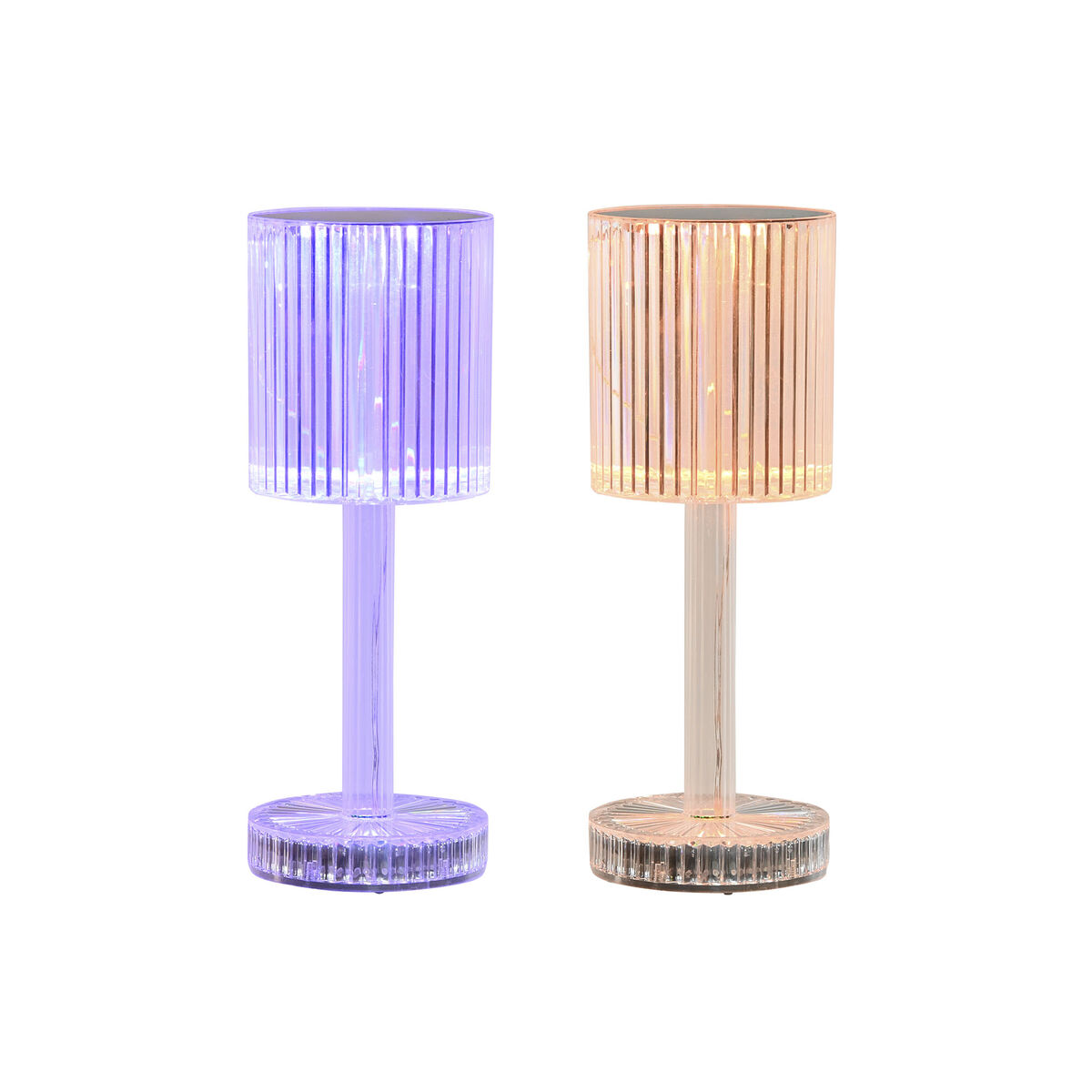 Bordslampa Home ESPRIT 8,5 x 8,5 x 23,5 cm - 2