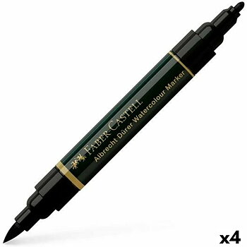 Tuschpennor Faber-Castell Albrecht Durer Svart (4 Delar)