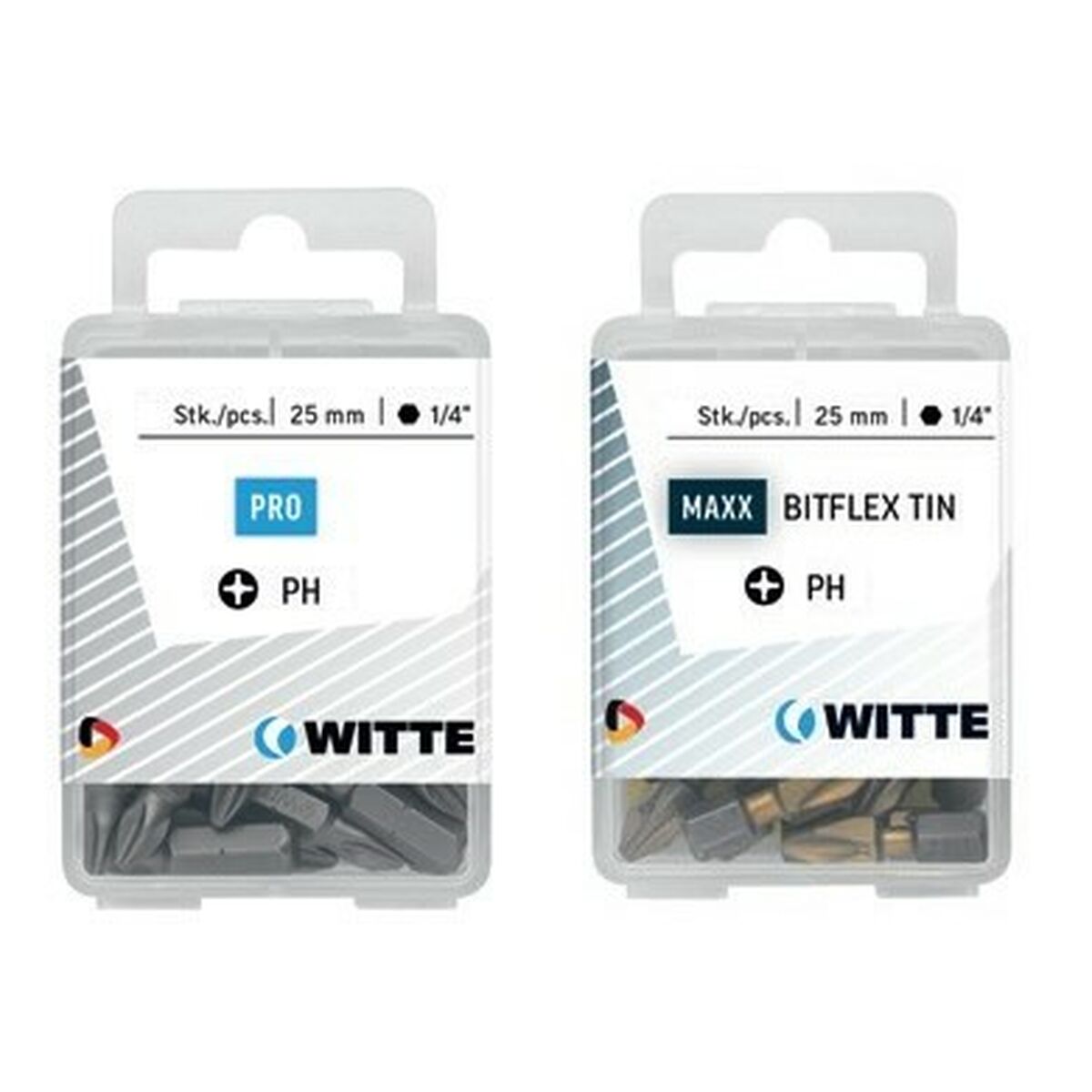 Bitssats WITTE PH 2 BITFLEX PH2 25 antal 25 Delar - 2