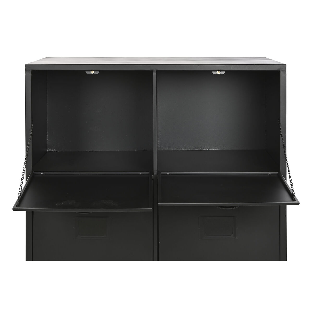 Byrå Home ESPRIT Svart Metall Loft 75 x 45 x 80 cm - 7