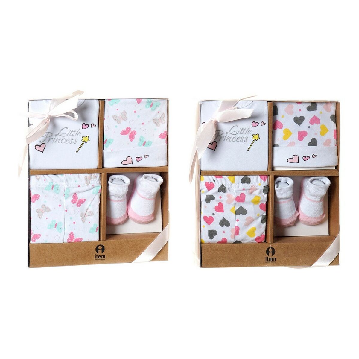 Baby-kit DKD Home Decor 0-6 månader 2 Delar - 4
