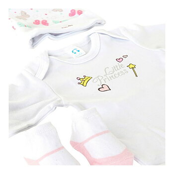 Baby-kit DKD Home Decor 0-6 månader 2 Delar
