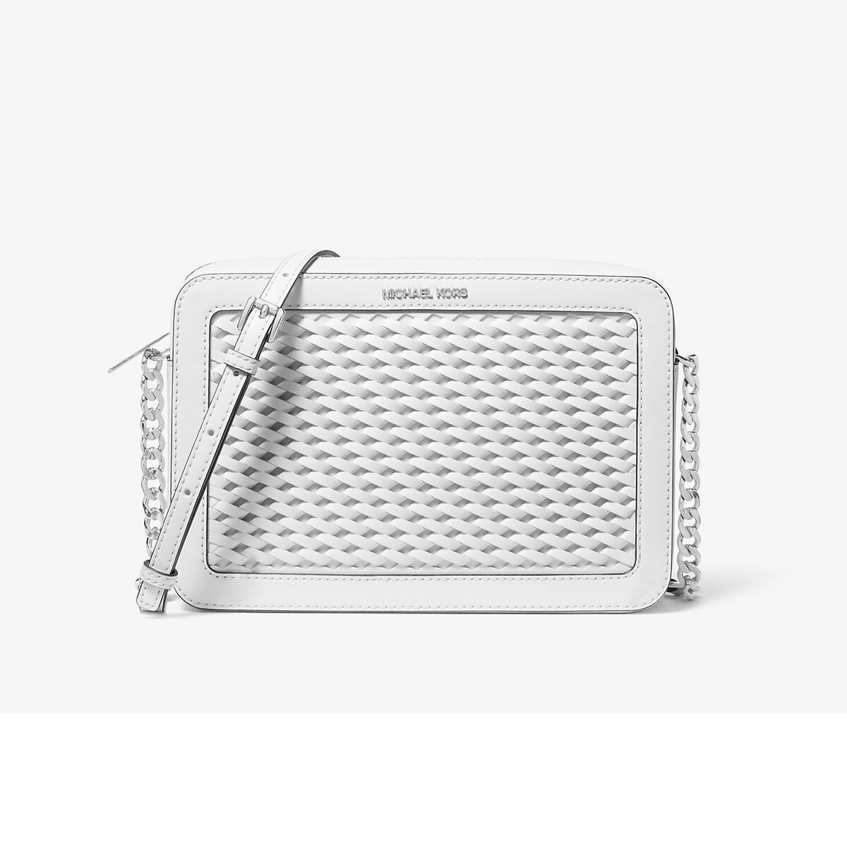 Axelväska Michael Kors 35T5STTC3Y-OPTIC-WHITE Vit 24 x 16 x 5 cm - 2