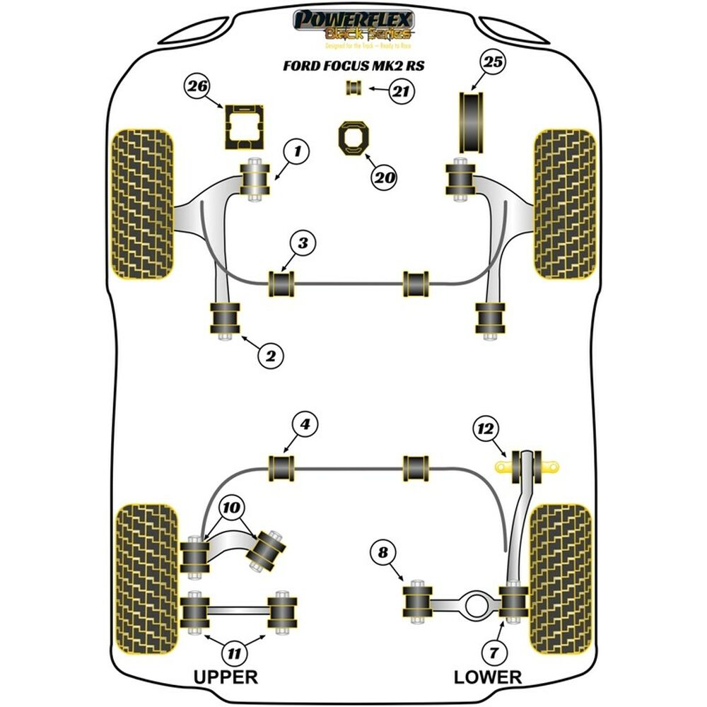 Silentblock Powerflex PFF19-1203-24 24 mm - 2