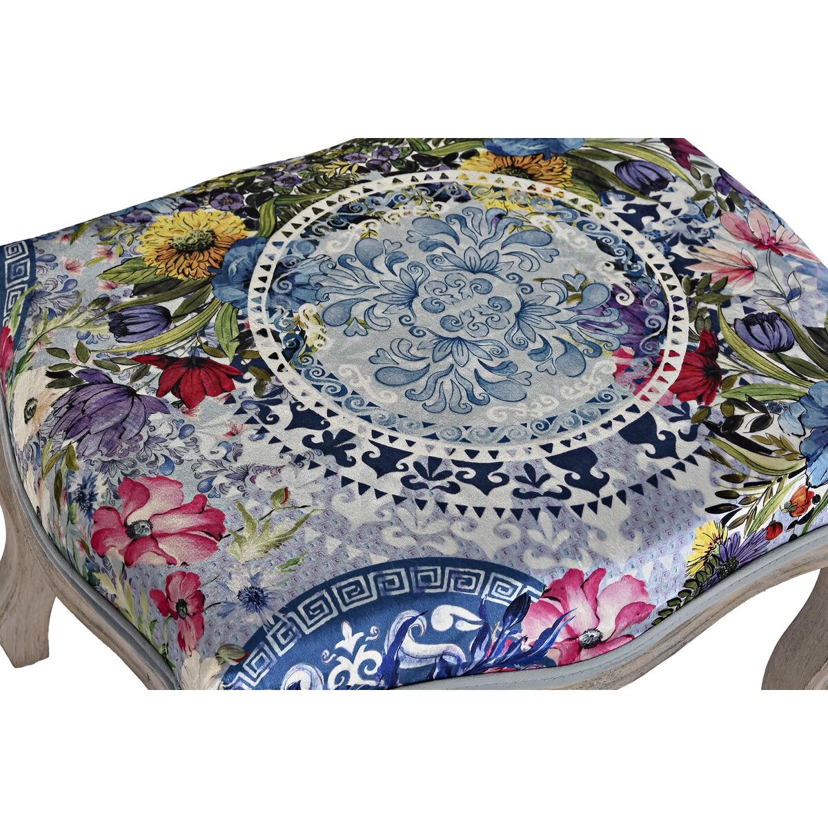 Sittpall DKD Home Decor   Gran Polyester Multicolour (58 x 47,5 x 41 cm) - 3