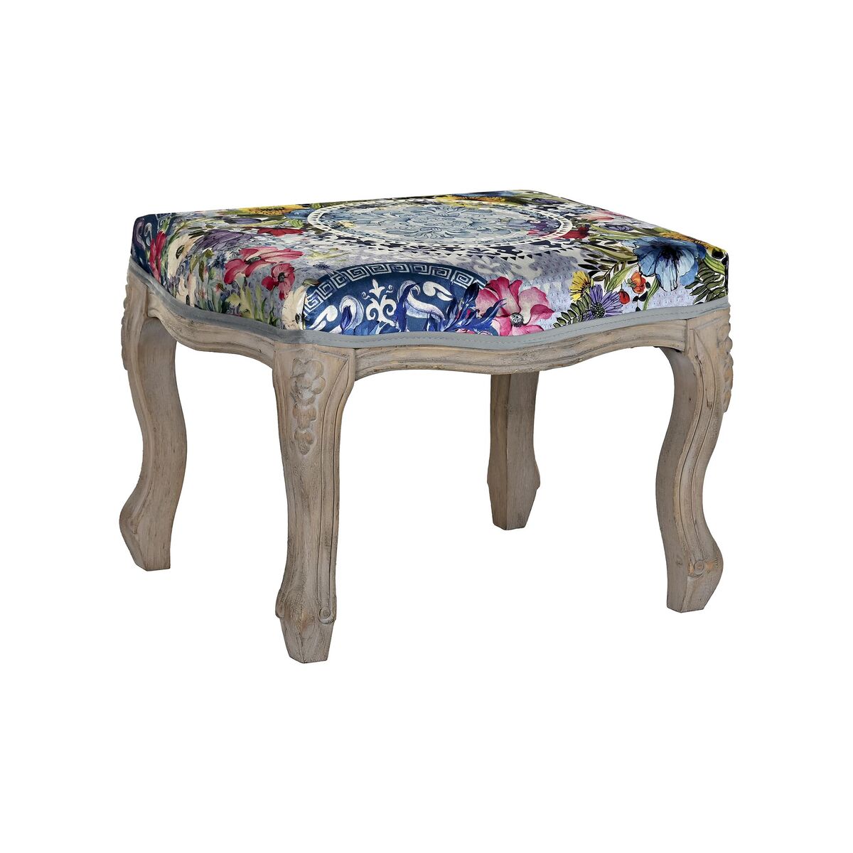 Sittpall DKD Home Decor   Gran Polyester Multicolour (58 x 47,5 x 41 cm) - 4