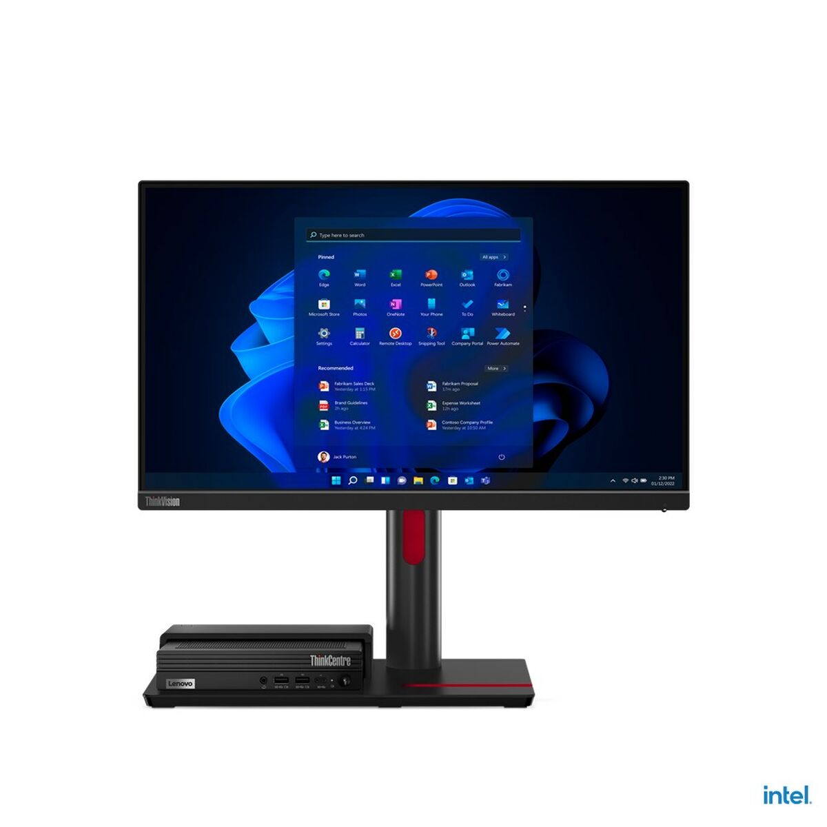 Monitor Lenovo ThinkCentre TIO Flex Full HD 21,5" 60 Hz - 5
