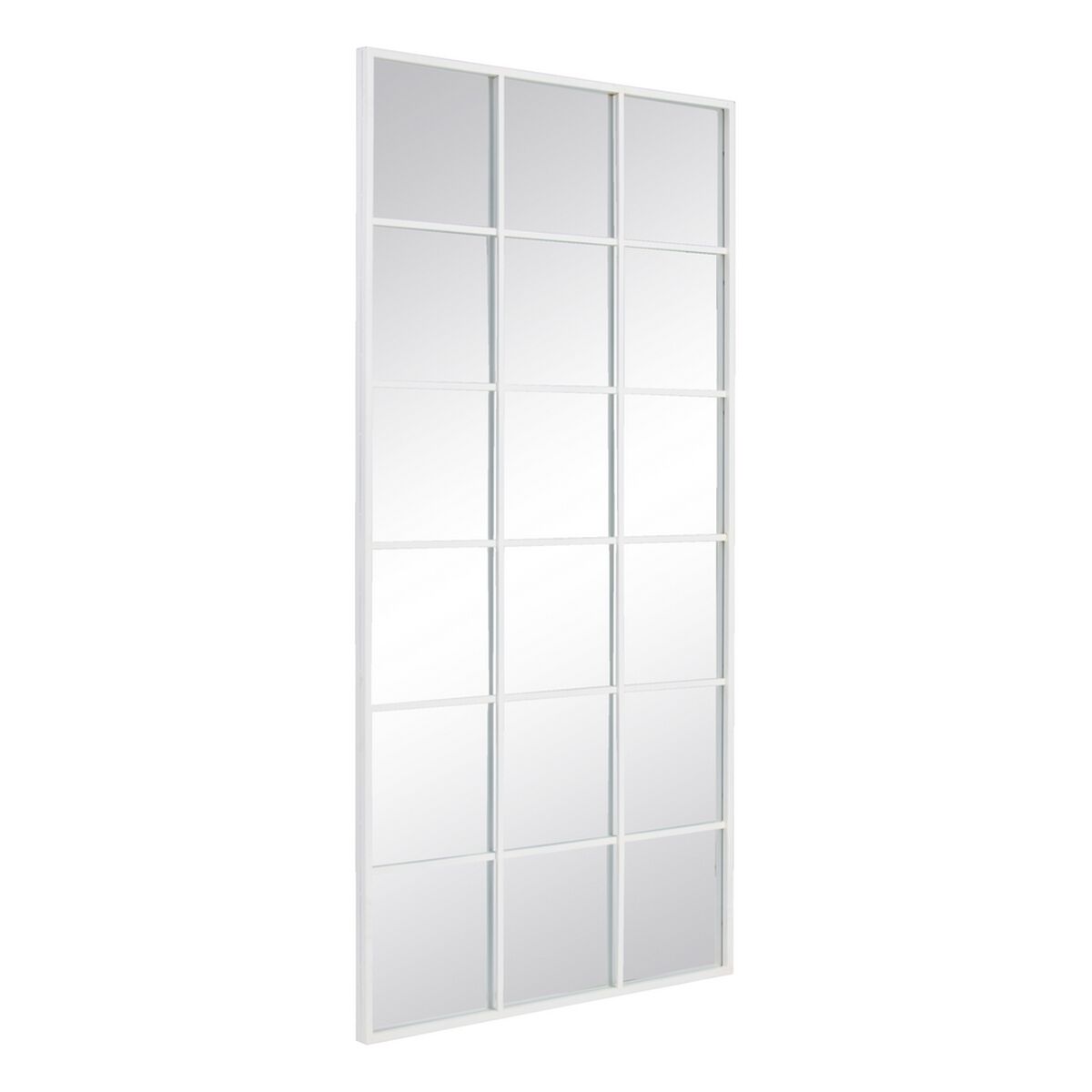 Väggspegel Vit Vertikalt Fönster 90 x 3 x 180 cm - 3