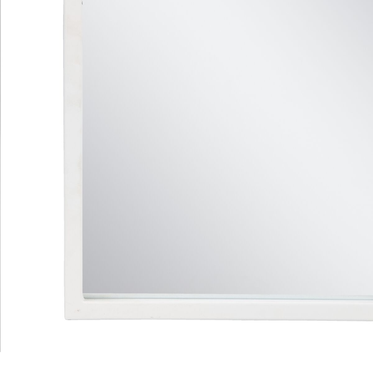 Väggspegel Vit Vertikalt Fönster 90 x 3 x 180 cm - 6