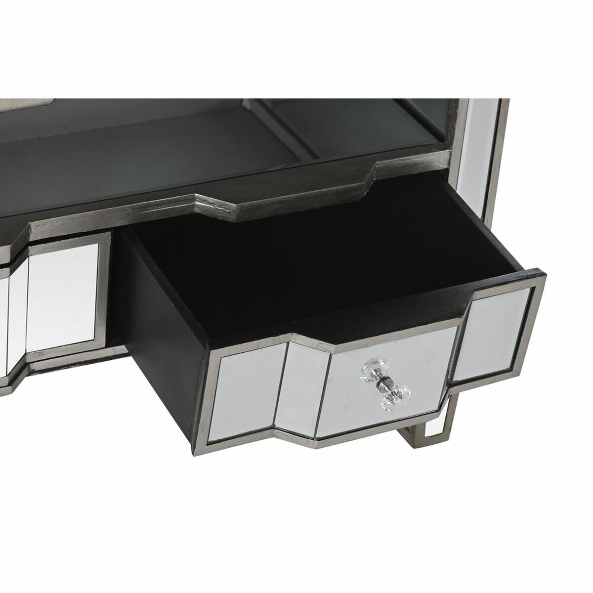 Väggspegel DKD Home Decor Silvrig (Renoverade B) - 5