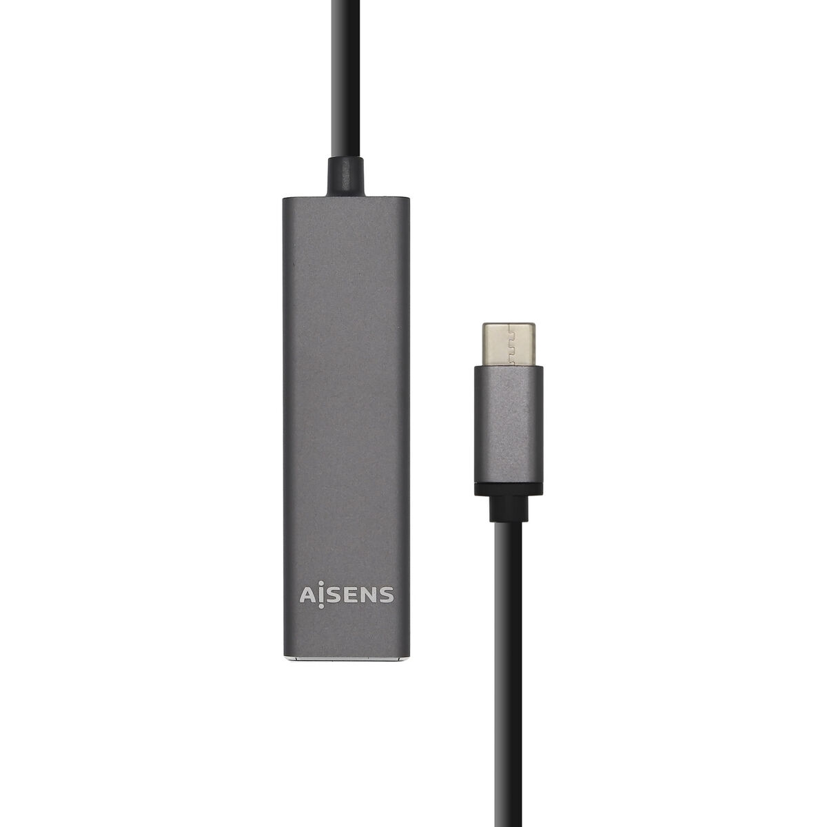 USB-HUB Aisens A109-0403 Grå Antracitgrå